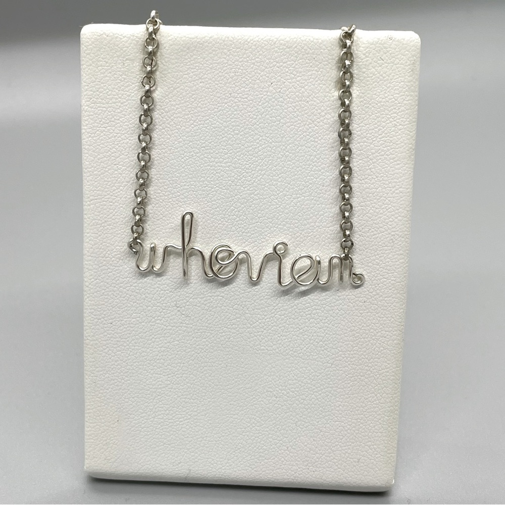 “Whovian” Doctor Who necklace